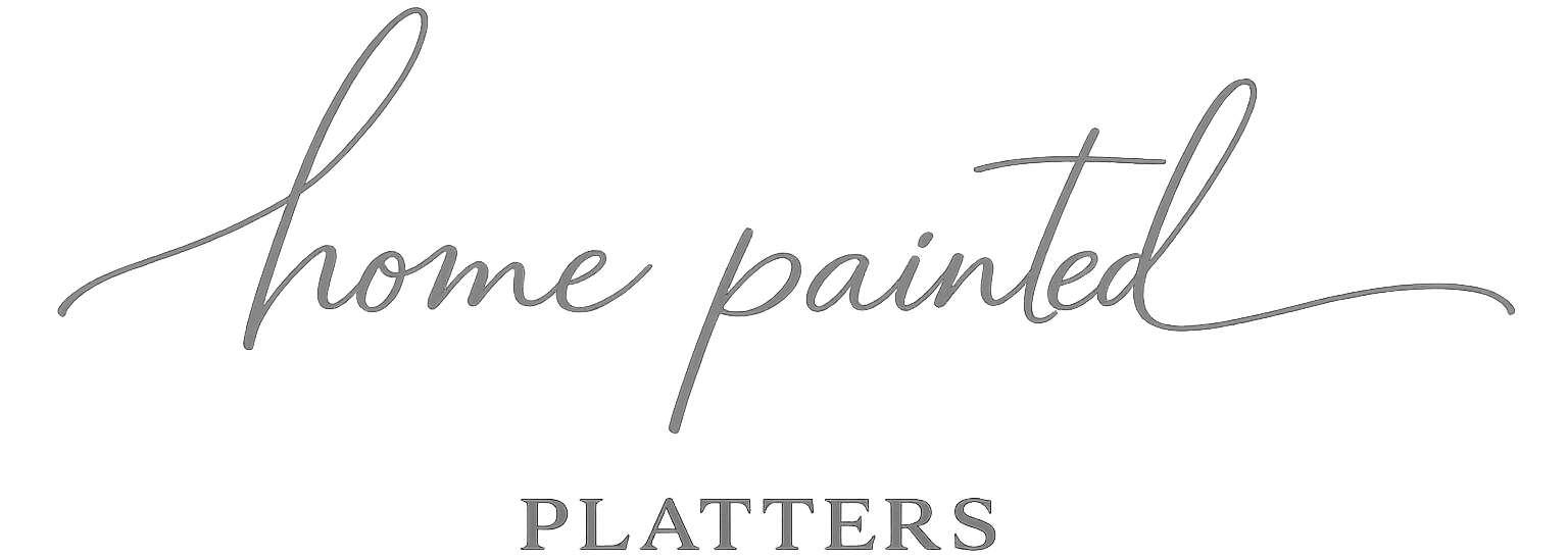 Home Painted Platters